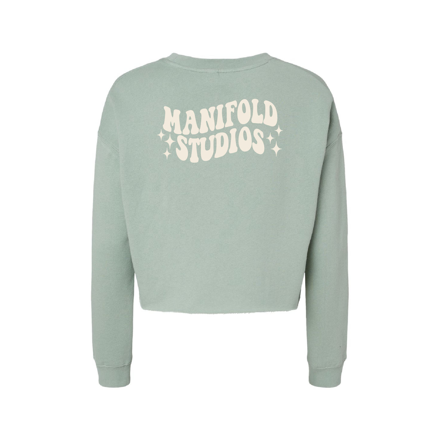 Manifold | Independent Trading Co. Women's Lightweight Crop Crewneck Sweatshirt