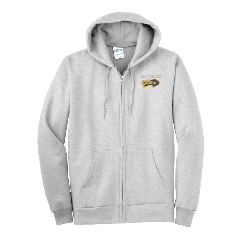 Elm Creek | Port & Company Essential Fleece Full-Zip Hooded Sweatshirt